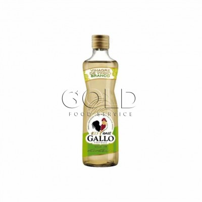 10106 - vinagre vinho branco Gallo garrafa vidro 250ml