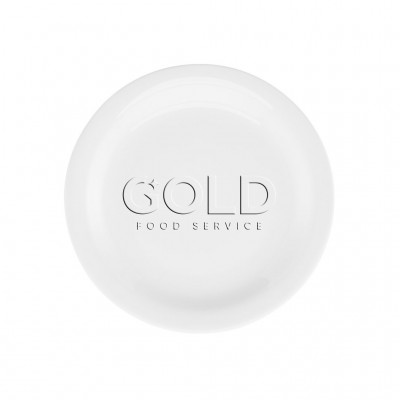 10153 - prato sobremesa 20cm sem borda peso padrão 351 a 360g branco porcelana Oxford un