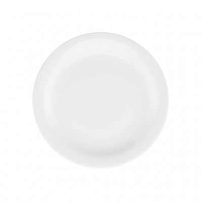 10153 - prato sobremesa 20cm sem borda peso padrão 351 a 360g branco porcelana Oxford un