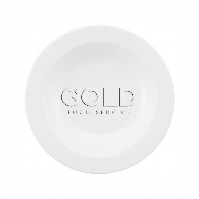 10156 - prato massas 29cm com borda branco porcelana Oxford un