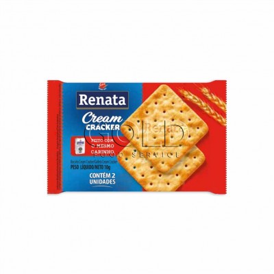 10162 - sachê biscoito cream Cracker Renata 360 x 10g