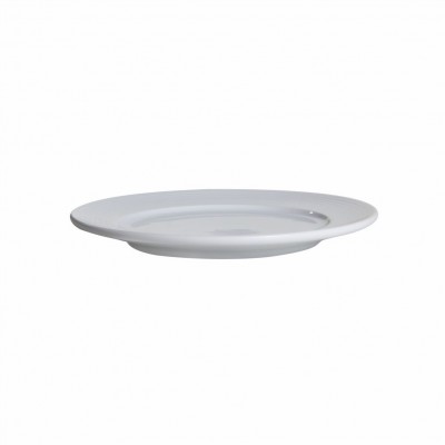 10163 - prato sobremesa 21cm com borda branco porcelana laguna Germer un