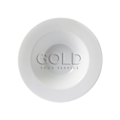 10207 - prato pasta 22cm com borda branco porcelana Schmidt un