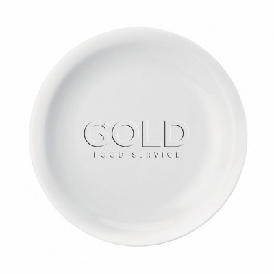 10208 - prato raso 26cm sem borda peso padrão 785/805g branco porcelana Schmidt un