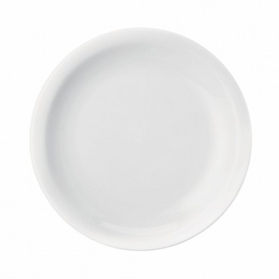 10208 - prato raso 26cm sem borda peso padrão 785/805g branco porcelana Schmidt un