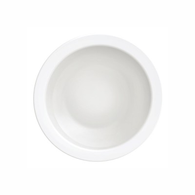 10216 - prato fundo 22cm com borda curta branco porcelana Paola Tramontina un