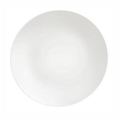 10218 - prato raso 28cm sem borda branco porcelana Bárbara Tramontina un