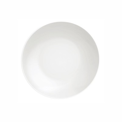 10220 - prato fundo 22cm sem borda branco porcelana Bárbara Tramontina un