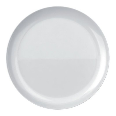 10270 - prato raso 27cm sem borda peso padrão 500g branco vidro Opaline blanc un