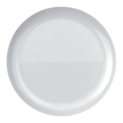 10271 - prato raso 27cm sem borda branco vidro Opaline blanc un