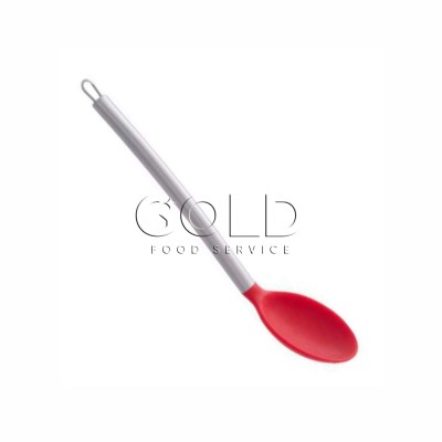 10319 - colher de arroz silicone cabo de inox Quality House un de 74gr