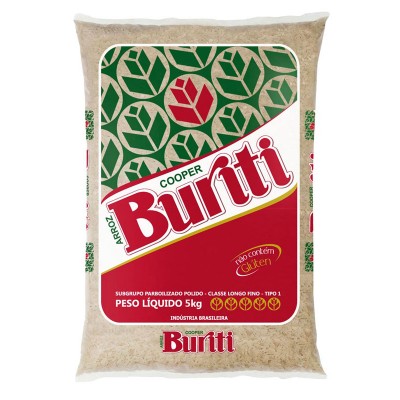 1032 - arroz parboilizado 5kg Buriti