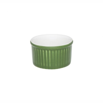 10340 - ramequim 6 x 3cm 50ml branco/verde porcelana Oxford un