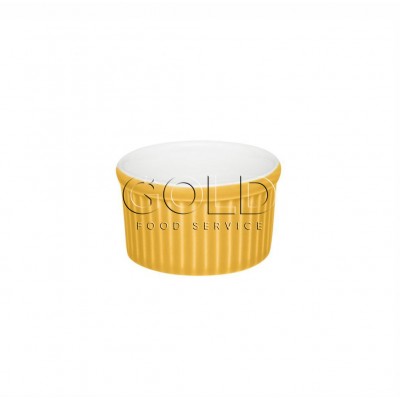 10349 - ramequim 6 x 3cm 50ml branco/amarelo porcelana Oxford un