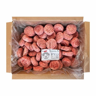 10366 - hambúrguer bovino smash 120 x 50g diâmetro 7 Wessel - 6,0kg