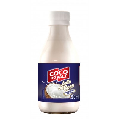 1057 - leite coco 9% gordura Coco do Vale garrafa 200ml