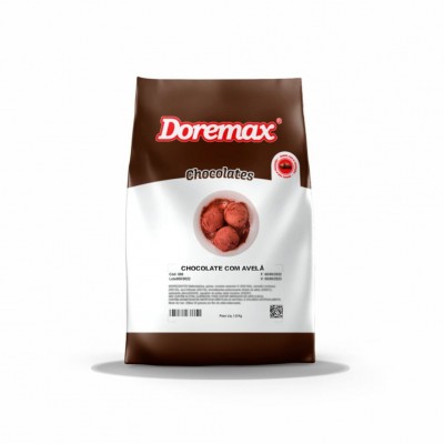 10596 - saborizante chocolate com avelã dorella Doremax 1kg