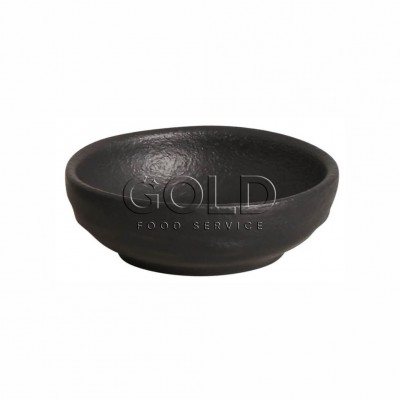 10642 - ramequim 70 ml 9 x 3cm preto stoneware Porto Brasil un