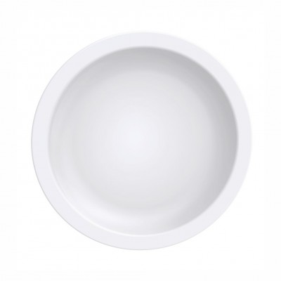 10826 - prato raso 28cm com borda curta peso padrão 780/785g branco porcelana Paola Tramontina un