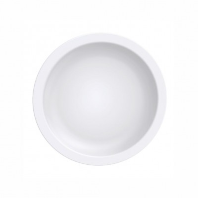 10828 - prato raso 28cm com borda curta peso padrão 770/775g branco porcelana Tramontina un