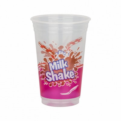 10877 - copo 550ml impresso Milk Shake cpp Copaza 50un