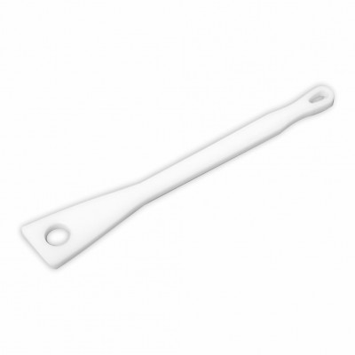 10881 - colher plana com furo 34 x 5 x 1cm Pronyl un de 90gr