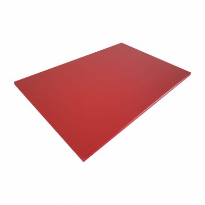 10892 - tábua de corte vermelha 50 x 30 x 1cm Pronyl 1360gr