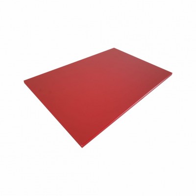 10902 - tábua de corte vermelha 40 x 30 x 1cm Pronyl 1100gr