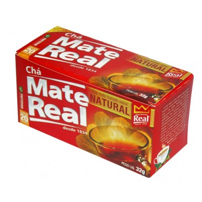 11078 - chá mate natural Real 20un