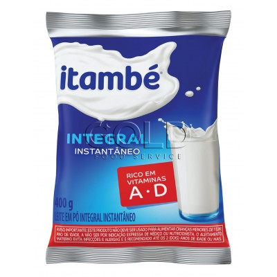 11378 - leite pó integral instantâneo 400g Itambé