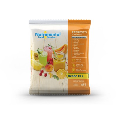 11591 - refresco limão Nutrimental 100g rende 10L