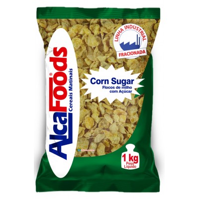 11716 - Corn Flakes flocos de milho com açúcar Alca Foods 1kg