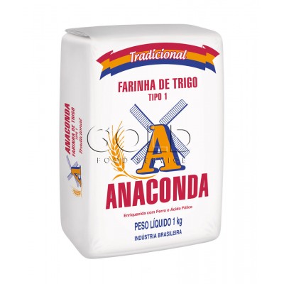 11830 - Farinha de trigo 1kg Anaconda