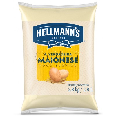 11842 - maionese Hellmann's bag 2,8kg