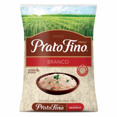 11884 - arroz branco 5kg Prato Fino