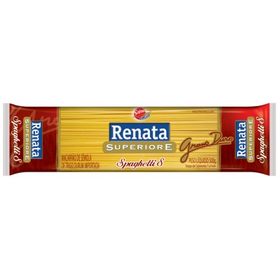 12060 - macarrão grano duro espaguete Renata 500g