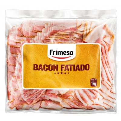 12116 - suíno - bacon fatiado congelado Frimesa 1kg