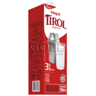 12163 - leite integral Tirol tampa rosca 1L
