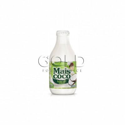 12296 - leite coco 15% gordura Mais Coco garrafa 200ml
