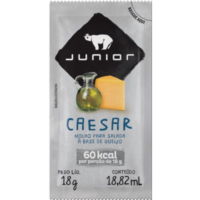 12329 - sachê molho para salada caesar Junior 180 x 18g