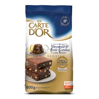 12353 - brownie e petit Gateau Carte 'Dor 800g
