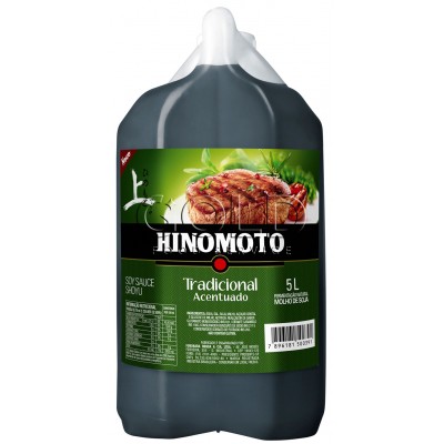 12453 - molho shoyu tradicional Hinomoto 5L