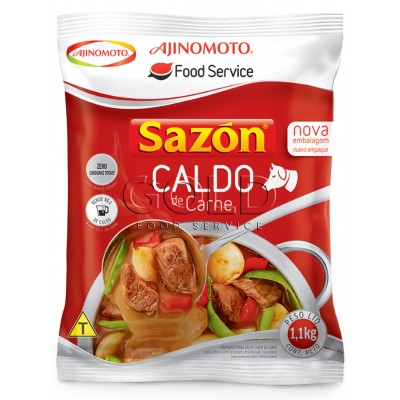 12479 - caldo de carne Sazón 1,1kg rende 55L