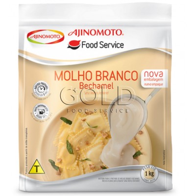 12488 - molho branco bechamel Ajinomoto 1kg rende 10L