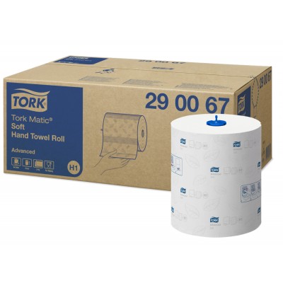 12726 - toalha papel bobina folha dupla Tork matic advanced 6 rolos x 150mt x 21cm 29 00 67