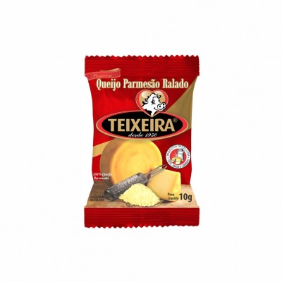 12777 - sachê queijo ralado parmesão Teixeira 100 x 10g