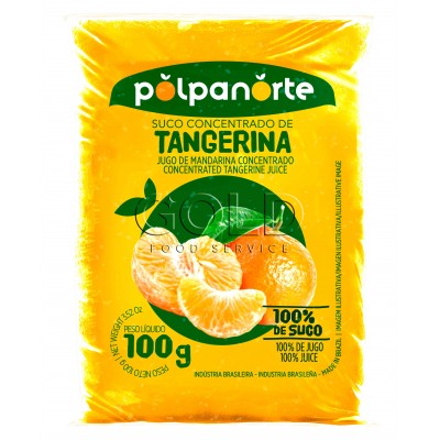 12792 - polpa de tangerina Polpa Norte 10 x 100g