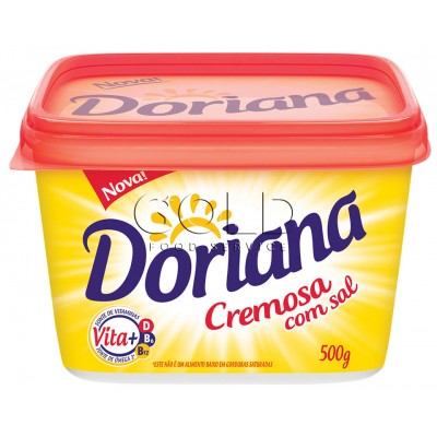 12857 - margarina com sal 80% lipídios Doriana 500g