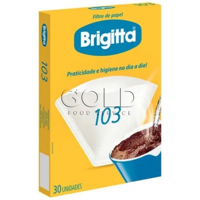 12991 - filtro papel 103 Brigitta 30un
