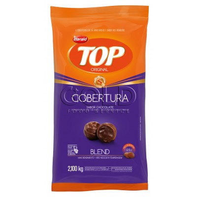 13093 - cobertura chocolate blend gotas 2,05kg Top Harald